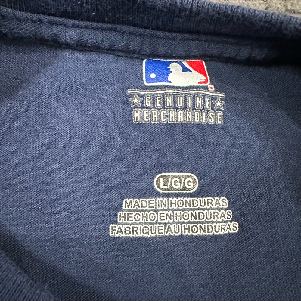 Tampa Bay Rays MLB Genuine Merchandise Navy T Shirt Large - Picture 3 of 4